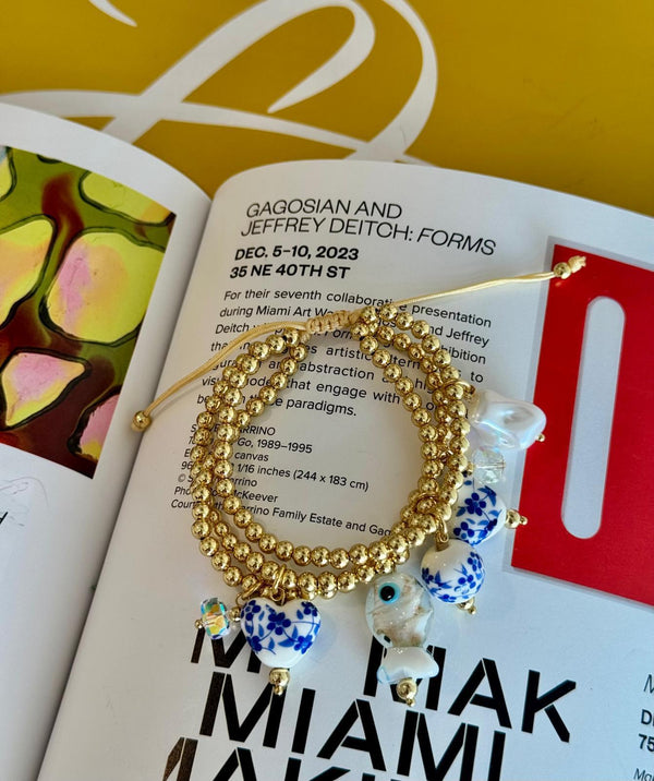 DL43 Blue amalfi bracelet