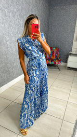 3775 Paisley maxi dress