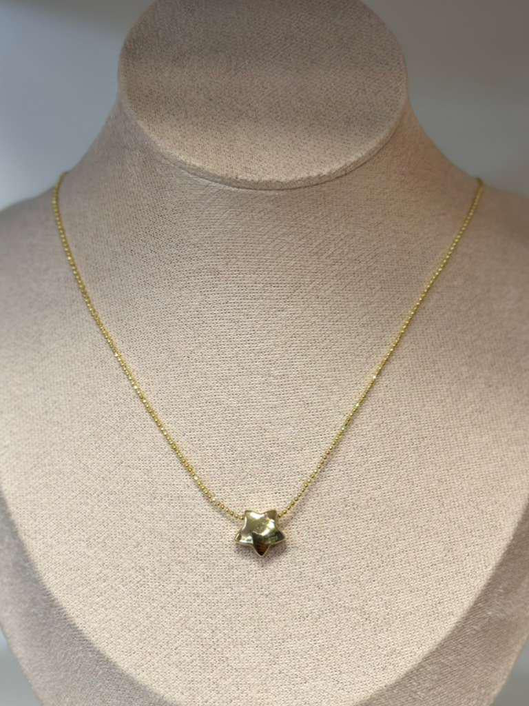 N1172 Mini star gold necklace