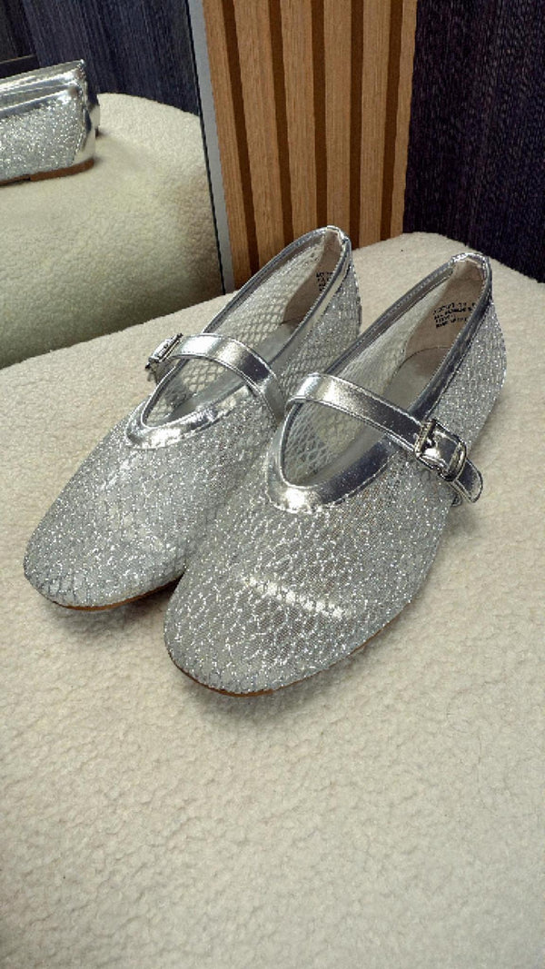 T29 Accept mesh MaryJane ballerine