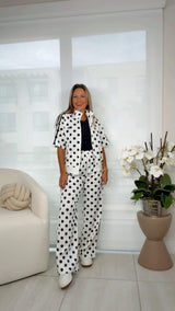 0392 Polka dot sport set