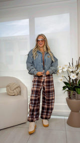 6001 Bubble denim oversized Jacket