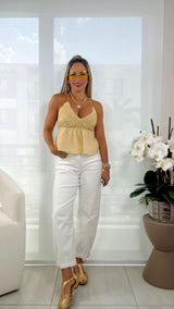 2765 Cross tie back top