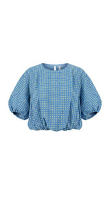 8206 Bubble top dot print