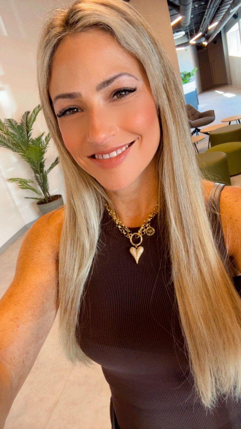 N1196 Patty gold necklace