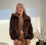 8905 Fur bomber jacket