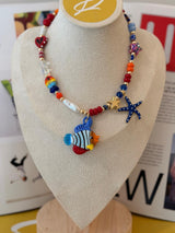 DL505 Coolest summer top necklace