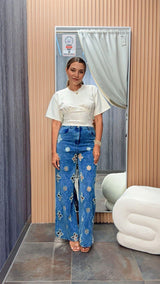 5058 Driftwook denim pants