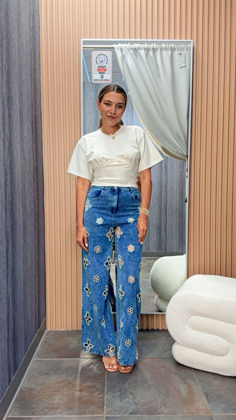 5058 Driftwook denim pants
