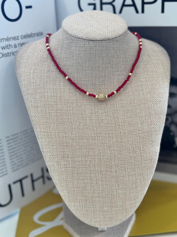 DL55 Choker punto de luz rojo