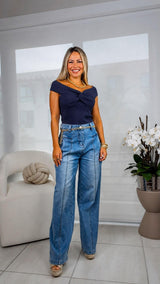 2456 Scarlet twist top