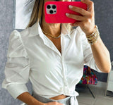 3241 Puff sleeve blouse