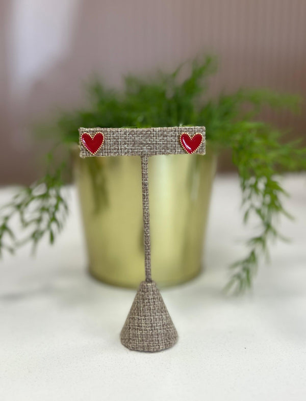 A4009 Heart Red Arete
