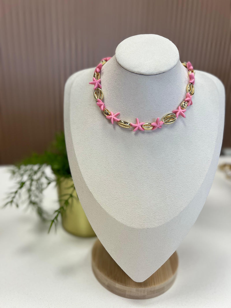 C2064 Acuarela chocker pink
