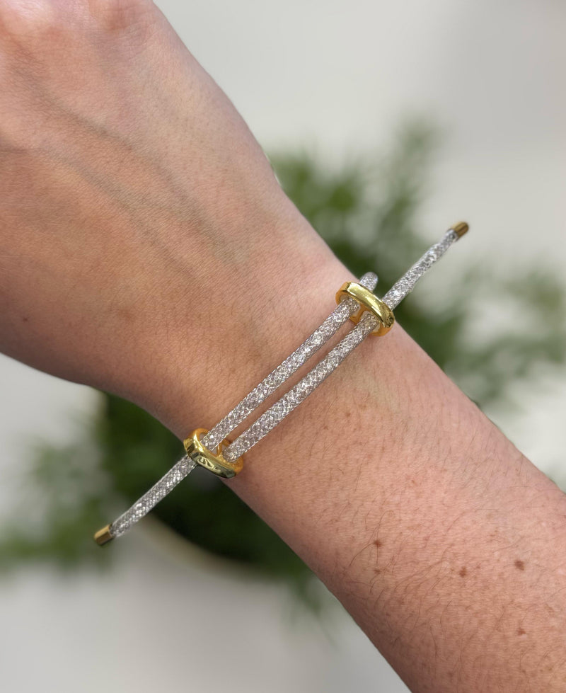 B3023 Malla Silver Bracelet