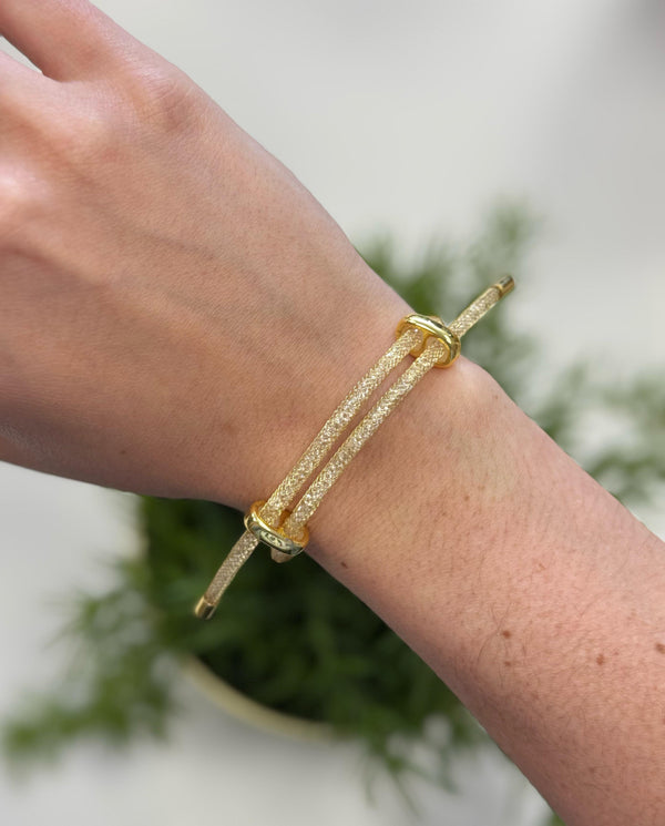 B3024 Malla Gold Bracelet