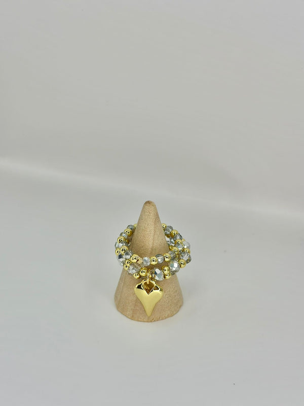 R6019 Luz heart ring