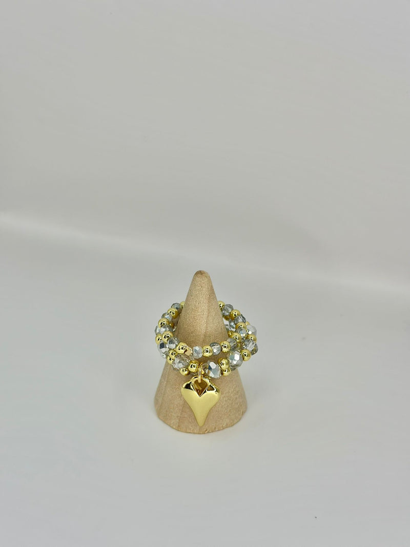 R6019 Luz heart ring