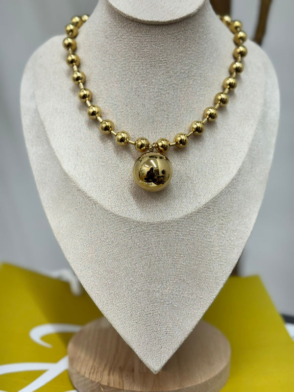 DL01 Maxi chain charm necklace