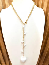N1204 Primaveral heart necklace