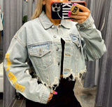 0026 Smiley face bolt vector crop jacket