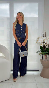 H558 Matching vest and pants set