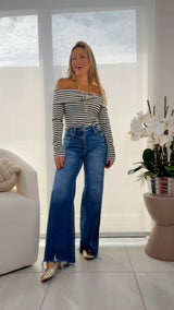 1594 High rise wise pants