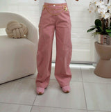 1030 High waist barrel pants