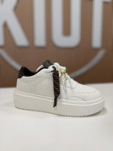 1450 Larra sneaker white brown