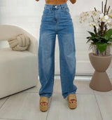 8222 Super high rise barrel pants