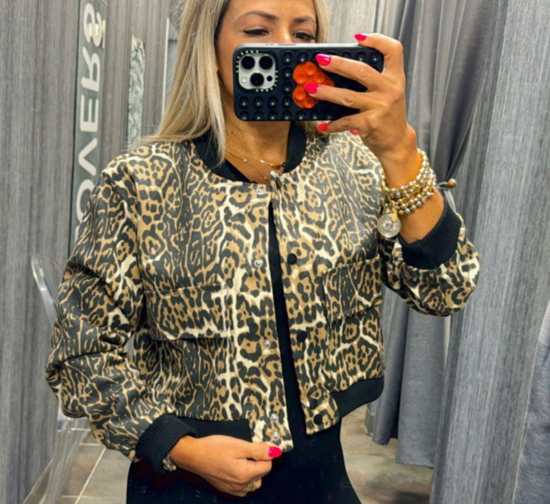 1004 Jacket leopard