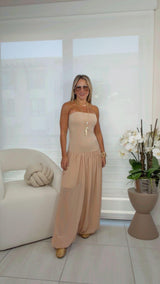 2880 Aladdin strapless jumpsuit