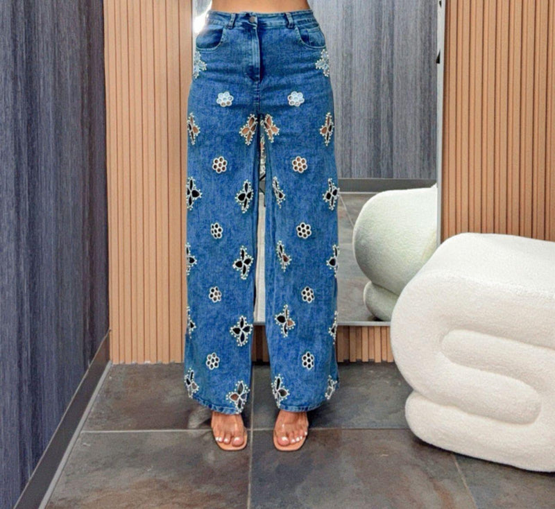 5058 Driftwook denim pants