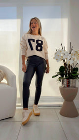 3070 Motion high waist premium PU leggings pants