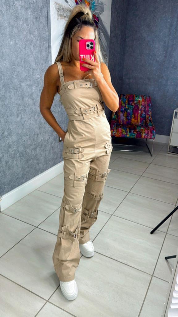 1179 Jumpsuit with buckles
