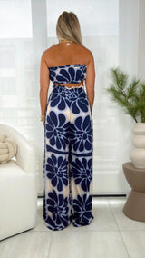 S277 Tube cut off back jumpsuit
