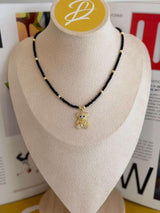 DL169 TEDDY BEAR NECKLACE