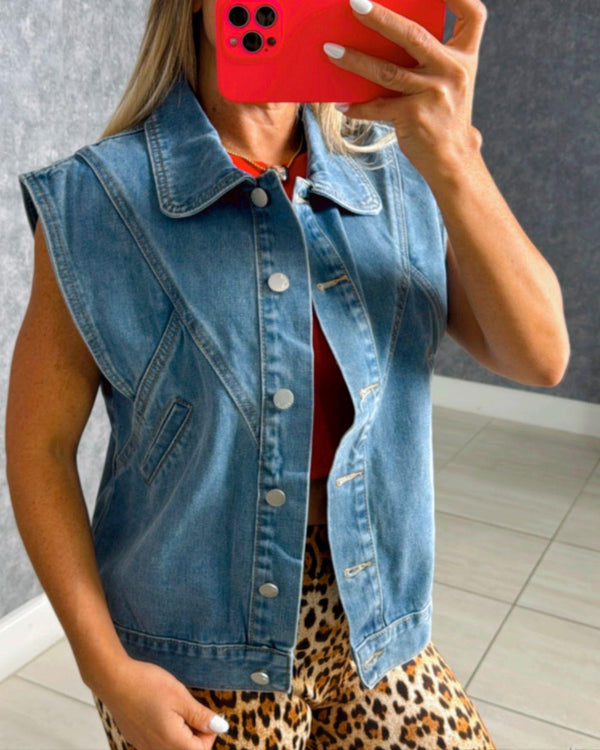 0109 Denim vest