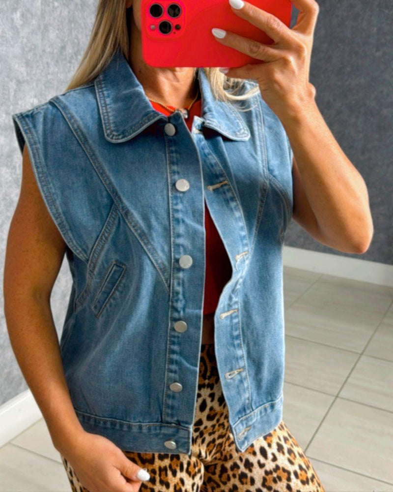 0109 Denim vest