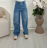 8226 Wide leg barrel pants