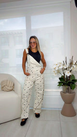 2994 Slouchy relax fit denim overall