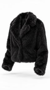 F207 Fluffy cozy jacket
