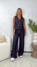 1015 Vest and pants set