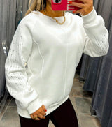 T171 Sweater with metal details