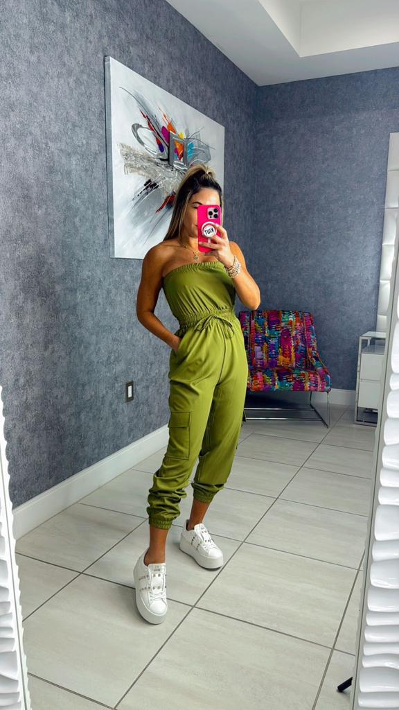 S900 Strapless jumpsuit