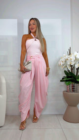 5244 Drapped dressy pants