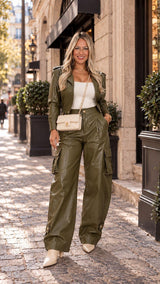 7746 Faux Leather Jacket
