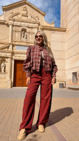 6102 Napoleon dressy barrel pants