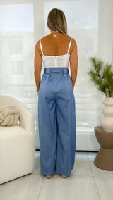 7322 Tank top knit jumpsuit