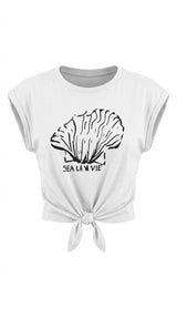 0321 Cropped top sea la vie
